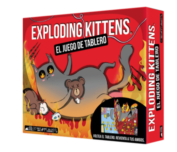 Exploding Kittens: el juego de tablero Español Preventa entrega 10 de septiembre