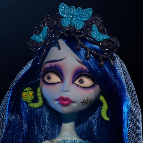 Monster High Skullector Muñeca Coleccionable Emily El Cadáver De La Novia - Image 4