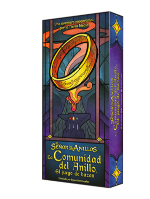 El señor de los anillos la comunidad del anillo el juego de bazas Español