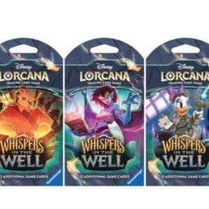 Lorcana whispers in the well  sleeved booster inglés