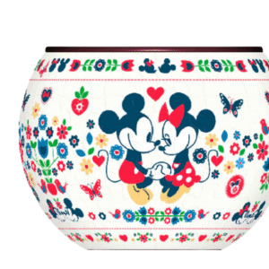 Rompecabezas 3D Maceta Mickey Y Minnie Disney 80 Piezas De Plástico
