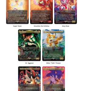 Magic the Gathering: Secret Lair Drop —  Secret Lair x Sonic: Friends & Foes -  INGLÉS