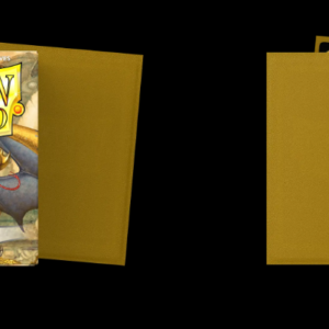 Dragonshield: 100ct Matte Sleeves -  Standard Size "Gold"