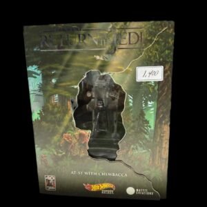 Hot wheels Return of the jedi at-st with chewbacca