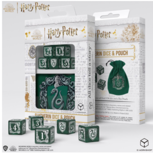 Q Workshop: Harry Potter Slytherin - Dice  & Pouch