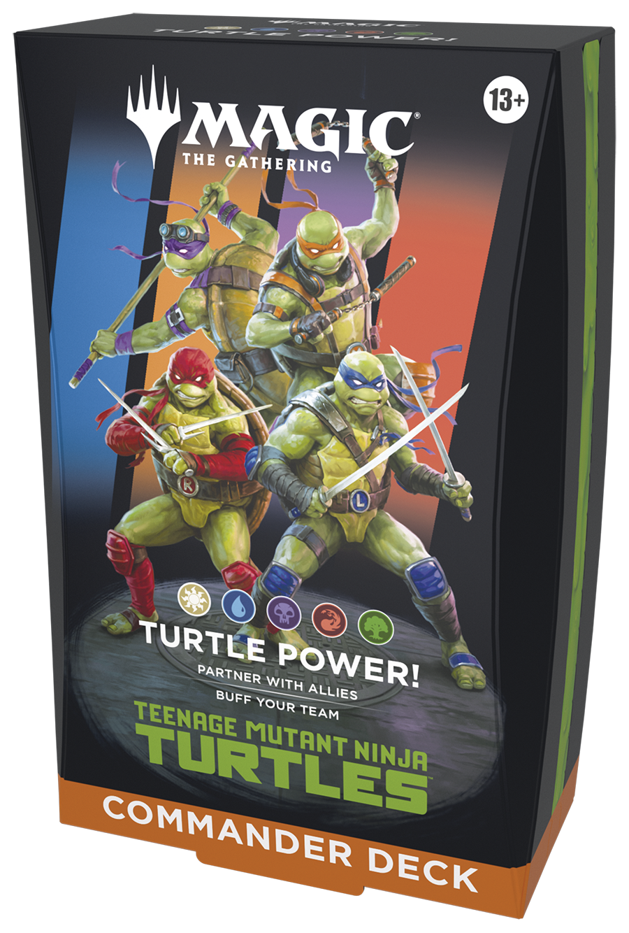 Magic the Gathering: Teenage Mutant Ninja Turtles Commander Deck - Inglés