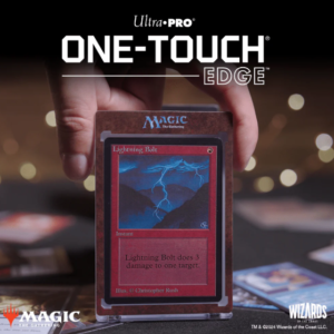 Single 35 Pt ONE-TOUCH Edge - Printed Magnetic Card Holder (Classic) for Magic: The Gathering