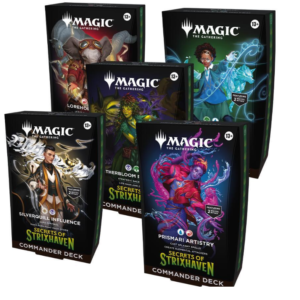 Magic the Gathering: Secrets of Strixhaven Commander Deck CASE - INGLÉS
