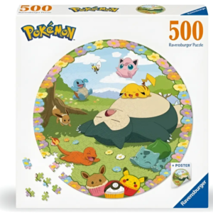 Puzzle: Pokemon Round - 500 PZ