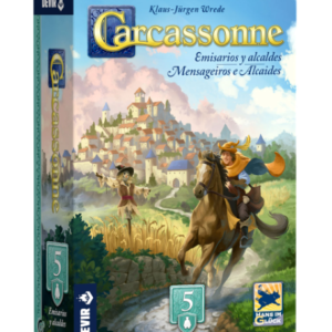 Carcassonne Expansión 5: Emisarios y Alcaldes  (Tercera Edición) - ESPAÑOL