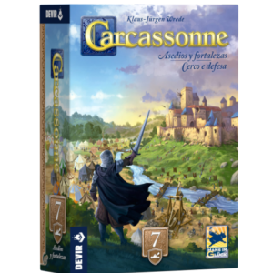 Carcassonne Expansión 7: Asedios y Fortalezas  (Tercera Edición) - ESPAÑOL