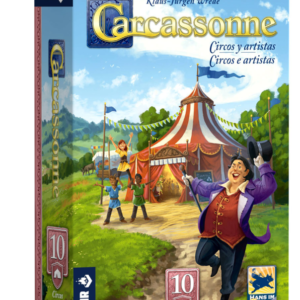 Carcassonne Expansión 10: Circos y Artistas (Tercera Edición) - ESPAÑOL