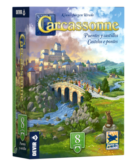 Carcassonne Expansión 8: Puentes y Castillos (Tercera Edición) - ESPAÑOL