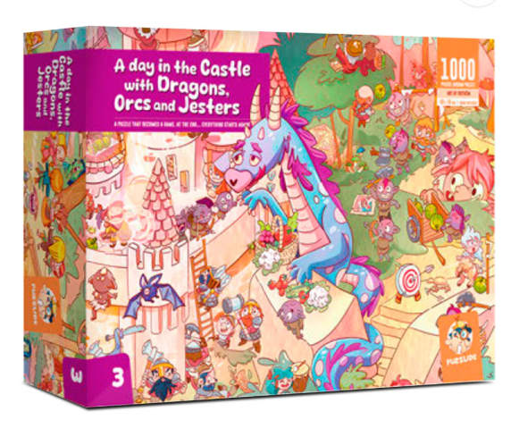 Puzzlide 3 - Castle Dragon Preventa: Entrega 20 de junio