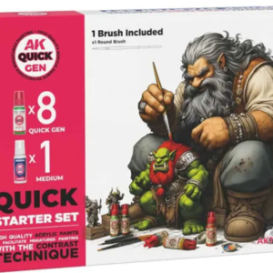 AK AK17525 QUICK STARTER (QUICK GEN SET) (1 BRUSH) SET 9 Ref.