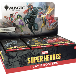 Magic the Gathering: Marvel Super Heroes Play  Booster DISPLAY - Inglés Preventa 26 junio