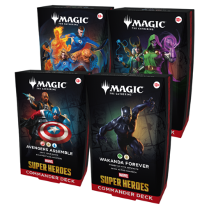 Magic the Gathering: Marvel Super Heroes  Commander Deck Case Inglés Preventa 26 de junio