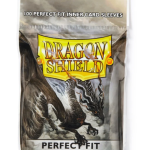 Dragonshield: 100ct Inner Sleeves - Standard Size  Perfect Fit Smoke