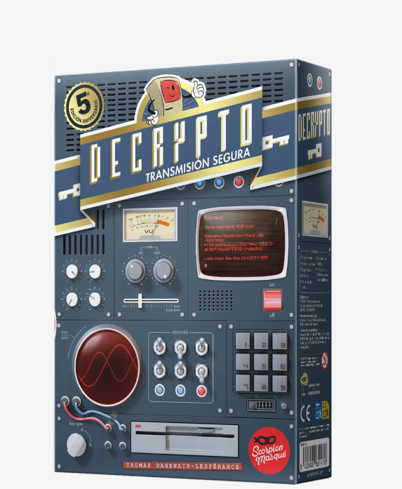 [Pre-Order] Decrypto: Transmisión Segura entrega 10 de septiembre (Español)