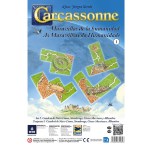 Carcassonne Expansión: Las Maravillas de la  Humanidad 1 - ESPAÑOL