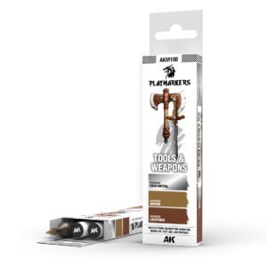 AKM108	PLAYMARKERS SET - TOOLS & WEAPONS (3 ref.) Entrega 15 de Noviembre