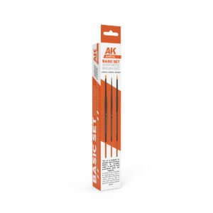 AKB104	BASIC BRUSHES SET (3 brushes) Entrega 15 de Noviembre