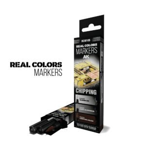 RCM105	CHIPPING - SET 3 REAL COLORS MARKERS Entrega 15 de Noviembre