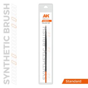 AK SYNTHETIC BRUSH - ROUND 4/0